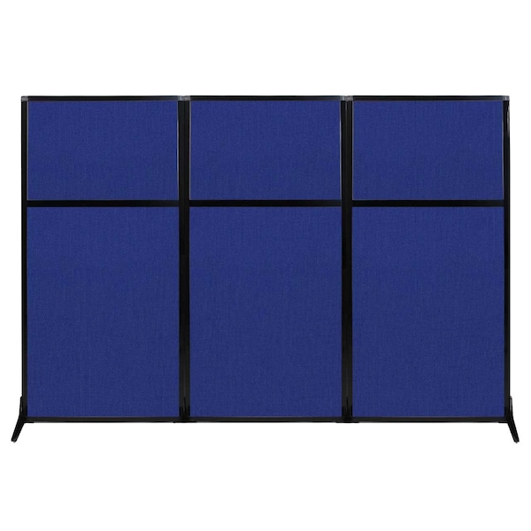 Work Station Screen 99" x 70" Royal Blue Fabric